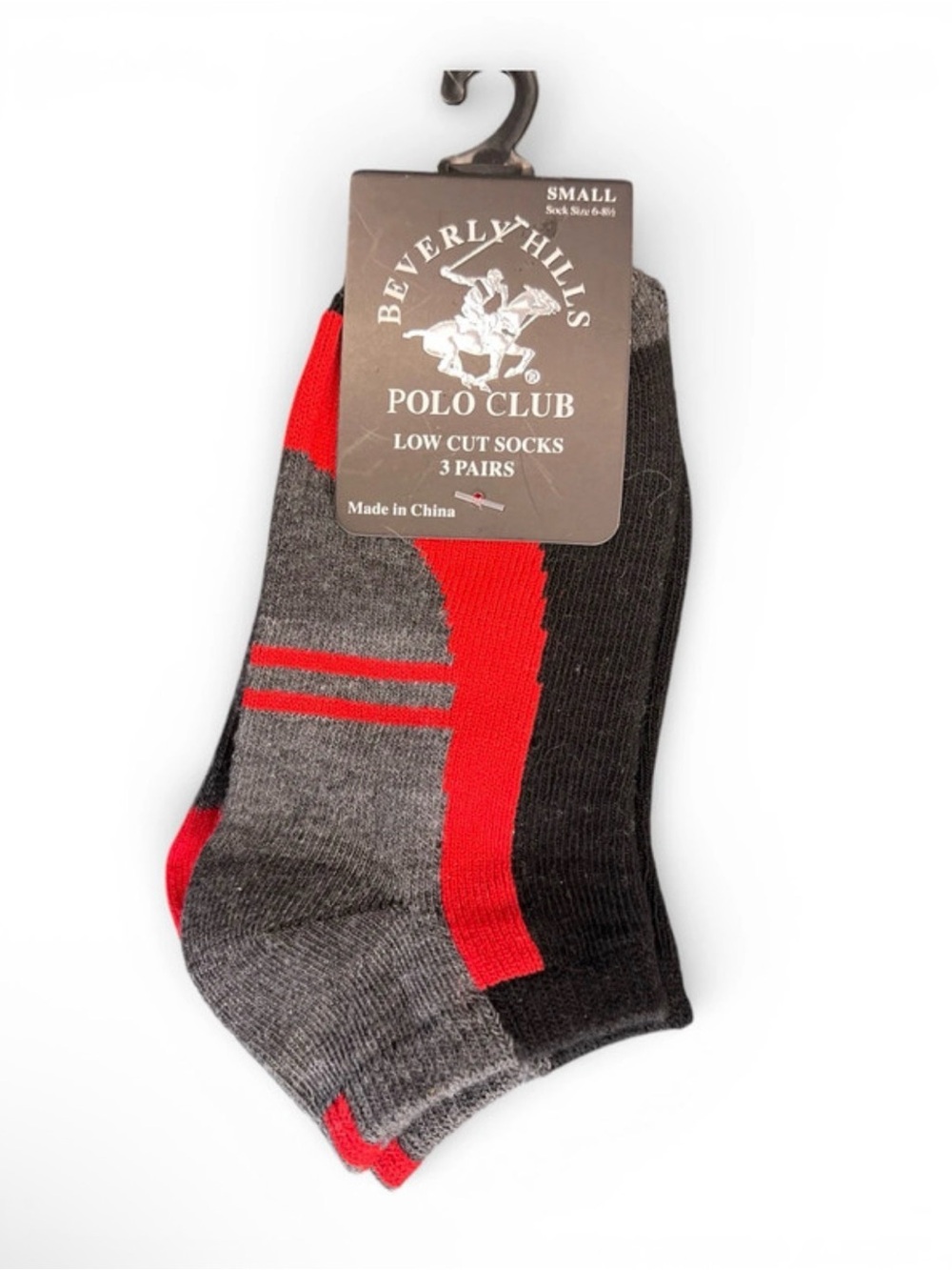 Polo Club 3 pairs low cut socks NWT